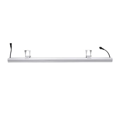 GLOBOSTAR® WASHERMOZA 90163 Μπάρα Φωτισμού Wall Washer LED 48W 4080lm 10-30° DC 24V Αδιάβροχο IP66 Πολύχρωμο RGB Dimmable – Bridgelux SMD Chip – Γκρι Ανθρακί – Μ100 x Π8.5 x Υ4cm – 3 Χρόνια Εγγύηση