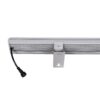 GLOBOSTAR® WASHERMOZA 90163 Μπάρα Φωτισμού Wall Washer LED 48W 4080lm 10-30° DC 24V Αδιάβροχο IP66 Πολύχρωμο RGB Dimmable – Bridgelux SMD Chip – Γκρι Ανθρακί – Μ100 x Π8.5 x Υ4cm – 3 Χρόνια Εγγύηση