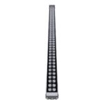 GLOBOSTAR® WASHERMOZA 90165 Μπάρα Φωτισμού Wall Washer LED 72W 7920lm 10-30° DC 24V Αδιάβροχο IP66 Θερμό Λευκό 2700K Dimmable – Bridgelux SMD Chip – Γκρι Ανθρακί – Μ100 x Π8 x Υ12.5cm – 3 Χρόνια Εγγύηση