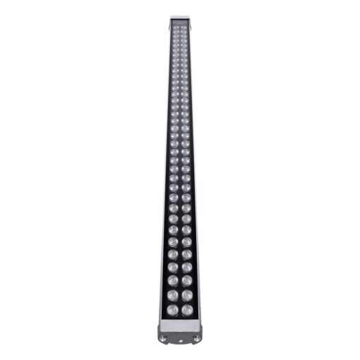 GLOBOSTAR® WASHERMOZA 90165 Μπάρα Φωτισμού Wall Washer LED 72W 7920lm 10-30° DC 24V Αδιάβροχο IP66 Θερμό Λευκό 2700K Dimmable – Bridgelux SMD Chip – Γκρι Ανθρακί – Μ100 x Π8 x Υ12.5cm – 3 Χρόνια Εγγύηση