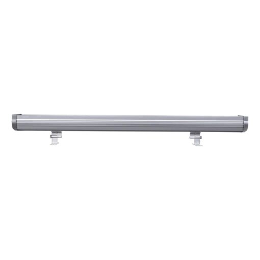 GLOBOSTAR® WASHERMOZA 90165 Μπάρα Φωτισμού Wall Washer LED 72W 7920lm 10-30° DC 24V Αδιάβροχο IP66 Θερμό Λευκό 2700K Dimmable – Bridgelux SMD Chip – Γκρι Ανθρακί – Μ100 x Π8 x Υ12.5cm – 3 Χρόνια Εγγύηση