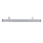 GLOBOSTAR® WASHERMOZA 90165 Μπάρα Φωτισμού Wall Washer LED 72W 7920lm 10-30° DC 24V Αδιάβροχο IP66 Θερμό Λευκό 2700K Dimmable – Bridgelux SMD Chip – Γκρι Ανθρακί – Μ100 x Π8 x Υ12.5cm – 3 Χρόνια Εγγύηση