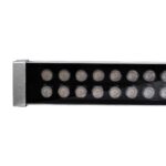 GLOBOSTAR® WASHERMOZA 90165 Μπάρα Φωτισμού Wall Washer LED 72W 7920lm 10-30° DC 24V Αδιάβροχο IP66 Θερμό Λευκό 2700K Dimmable – Bridgelux SMD Chip – Γκρι Ανθρακί – Μ100 x Π8 x Υ12.5cm – 3 Χρόνια Εγγύηση