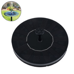 Alternative view of GloboStar® 71530 Ηλιακό Αυτόνομο Φωτοβολταϊκό Διακοσμητικό Συντριβάνι με Μέγιστο Ύψος Νερού 30-60cm - 4 Διαφορετικά Μπέκ Ψεκασμού Αδιάβροχο IP68 Φ16 x Υ7.5cm