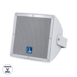 Alternative view of GloboStar® FDB LT208PT 98008 Facilities Speaker - Παθητικό Ηχείο Εγκαταστάσεων Επιτοίχιο με Μετασχηματιστή 100V & 8Ω - 150W RMS (600W Peak) - 1 x 8" Inches LF & 1 x 1" Inches HF - Αδιάβροχο IP56 - Λευκό - Μ30 x Π28 x Υ32cm