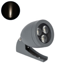 Alternative view of GloboStar® TREELIGHT-TREESPO 90466 Σποτ Φωτισμού Ειδικό για Φυτά - Δέντρα LED 6W 690lm 15° DC 24V Αδιάβροχο IP67 Μ6.6 x Π9 x Υ12cm Φυσικό Λευκό 4500K - Γκρι Ανθρακί - 3 Years Warranty