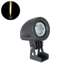Alternative view of GLOBOSTAR® TREEDITA 90474 Φωτιστικό Σποτ για Φυτά - Δέντρα LED 3W 330lm 8° DC 24V Αδιάβροχο IP67 Θερμό Λευκό 2700K Dimmable - Bridgelux SMD Chip - Γκρι Ανθρακί - Μ5.7 x Π6.5 x Υ9.8cm - 3 Χρόνια Εγγύηση