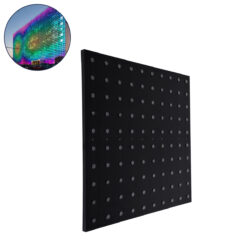 Alternative view of GloboStar® 90117 Digital Pixel Addressable Facade Panel - Ψηφιακό Πάνελ Πρόσοψης Κτιρίων LED SMD 3535 75W/m2 100LED/m2 100PIXEL/m2 SPI/TTL Protocol IC UCS512B 4500lm/m2 120° DC 12V IP67 RGB - Μαύρο Σώμα - Μ100 x Π100 x Υ3cm