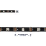 GLOBOSTAR® DIGISTRIP 90758 Σετ Ψηφιακής Pixel Addressable Ταινίας με RF Ασύρματο Χειριστήριο & Λειτουργία μέσω WiFi APP LED 36W/5m 2880lm/5m 120° DC 5V με USB 2.0 IP20 150 x SMD5050 Chip/5m 150 x Pixel/5m Πολύχρωμο RGB Dimmable SPI/TTL Protocol – Sanan SMD Chip – Μ500 x Π1 x Υ0.2cm – Ρολό 5 Μέτρων – 5 Χρόνια Εγγύηση