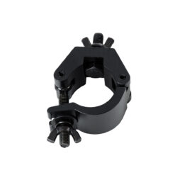 Alternative view of GloboStar® CLAMPS 51183 Επαγγελματικός Γάντζος Hook Αλουμινίου Ύψηλης Αντοχής για Κρέμαση, Στήριξη & Τοποθέτηση Προϊόντων Stage σε Τράσες - Μ8 x Π5.5 x Υ3cm - Μαύρο