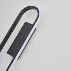 ΑΠΛΙΚΑ ΤΟΙΧΟΥ ΑΛΟΥΜΙΝΙΟ LED 11W 1430Lm 3000K 100x500mm ΜΑΥΡΟ ARTE ILLUMINA ELIX EUROLAMP 144-18096