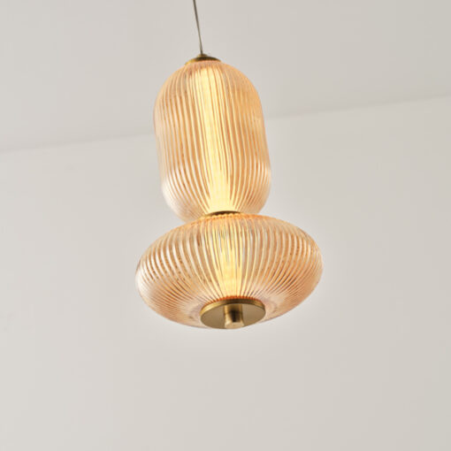ΦΩΤΙΣΤΙΚΟ ΚΡΕΜΑΣΤΟ ΓΥΑΛΙ-ΜΕΤΑΛΛΟ LED 10W 800Lm 3000K 220x430x1450mm TRIAC DIMMING ΜΕΛΙ ARTE ILLUMINA VERENA EUROLAMP 144-24176