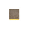 ΑΠΛΙΚΑ ΤΟΙΧΟΥ ΤΡΑΒΕΡΤΙΝΑ-ΓΥΑΛΙ 1XG9 MAX 7W 120X120mm ARTE ILLUMINA LITO EUROLAMP 144-50062