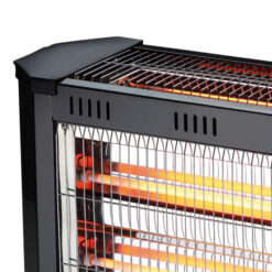 ERP ΘΕΡΜΑΣΤΡΑ ΧΑΛΑΖΙΑ 2400W ΜΑΥΡΗ ΜΕ ΚΟΝΤΡΟΛ EUROLAMP 147-29701