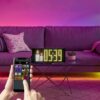 GLOBOSTAR® MATRIX GLB-106-0006 Κυλιόμενη Ψηφιακή Επιγραφή / Κορνίζα 27x12cm P4 48×24 Pixel LED 10W AC 220-240V Αδιάβροχο IP65 Πολύχρωμο RGB – Bluetooth Control μέσω iPIXEL APP – Μ28 x Π0.4 x Υ12cm – 2 Χρόνια Εγγύηση