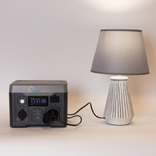 ΦΟΡΗΤΟΣ ΣΤΑΘΜΟΣ ΕΝΕΡΓΕΙΑΣ LIGHTBORN SYSTEMS  284.7Wh/350W EUROLAMP 165-40002