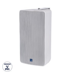 Alternative view of GloboStar® FDB ES108WT 98005 Facilities Speaker - Παθητικό Ηχείο Εγκαταστάσεων Επιτοίχιο με Μετασχηματιστή 100V & 16Ω - 150W RMS (600W Peak) - 1 x 8" Inches LF & 1 x 1" Inches HF - Αδιάβροχο IP65 - Λευκό - Μ24 x Π28.5 x Υ45cm