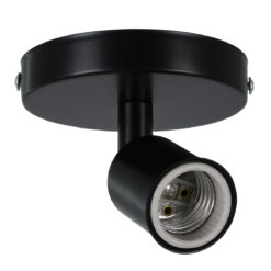 Alternative view of GLOBOSTAR® SARA 00843 Μοντέρνο Φωτιστικό Οροφής με Ντουί 1 x E27 AC 220-240V IP20 - Μαύρο - Μ10 x Π10 x Υ10.3cm
