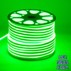 Alternative view of GLOBOSTAR® NEOVALE 70574 Ταινία Neon Flex LED 12W/m 600lm/m 120° DC 220-240V Αδιάβροχο IP65 120 x SMD2835 Chip/m Πράσινο Dimmable - Sanan SMD Chip - Μ100 x Π0.8 x Υ1.6cm - 3 Χρόνια Εγγύηση