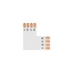 Alternative view of GLOBOSTAR® STRIPCON 70706 L Σύνδεσμος για Ταινία LED RGB 10mm σε 10mm IP20 - Λευκό - Μ2 x Π2 x Υ0.1cm