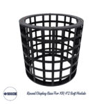 GloboStar® BASULCO 90249 Μεταλλικό Cabinet με Διάμετρο D100cm για Δημιουργία Στρόγγυλου LED Video Wall Curved με τα Εύκαμπτα Πλακίδια Ψηφιακής Οθόνης 32x16cm SKU:90232 IP20 – Φ100 x Υ96cm