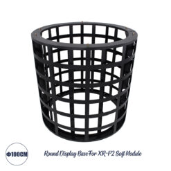 GloboStar® BASULCO 90249 Μεταλλικό Cabinet με Διάμετρο D100cm για Δημιουργία Στρόγγυλου LED Video Wall Curved με τα Εύκαμπτα Πλακίδια Ψηφιακής Οθόνης 32x16cm SKU:90232 IP20 – Φ100 x Υ96cm