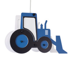 Alternative view of GLOBOSTAR® TRACTOR 61580 Παιδικό Κρεμαστό Φωτιστικό Οροφής με Ντουί 1 x E27 AC 220-240V IP20 - Πολύχρωμο - Μ40 x Π15.5 x Υ26.5cm