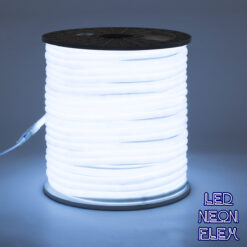 Alternative view of GLOBOSTAR® NEOTUBE 70590 Ταινία Neon Flex LED 12W/m 1080lm/m 360° DC 220-240V Αδιάβροχο IP65 120 x SMD2835 Chip/m Ψυχρό Λευκό 6000K Dimmable - Sanan SMD Chip - Μ100 x Π1.3 x Υ1.3cm - 3 Χρόνια Εγγύηση