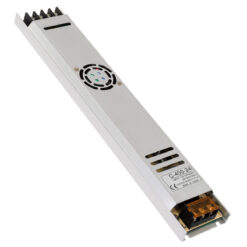 Alternative view of GloboStar® 73019 Μεταλλικό Τροφοδοτικό PELV Ultra Slim για Προϊόντα LED 400W 16.7A - AC 220-240V σε DC 24V - IP20 Μ31 x Π5.4 x Υ2.3cm - 3 Years Warranty
