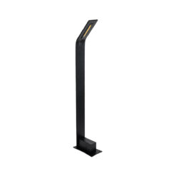 Alternative view of GLOBOSTAR® GREENERY 90544 Φωτιστικό Κολωνάκι Κήπου LED 15W 1500lm 120° AC 220-240V Αδιάβροχο IP65 - Θερμό Λευκό 2700K - Bridgelux COB Chip - Γκρι Ανθρακί Ματ - Μ8 x Π15 x Υ70cm - 3 Χρόνια Εγγύηση