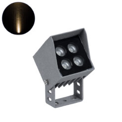 Alternative view of GloboStar® SPOT-JENA 90635 Σποτ Φωτισμου Wall Washer LED 8W 880lm 30° AC 220-240V Αδιάβροχο IP65 Μ8.5 x Π7.3 x Υ9.5cm Θερμό Λευκό 3000K - Γκρι Ανθρακί - 3 Years Warranty
