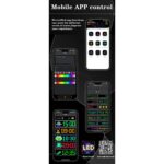 GLOBOSTAR® MATRIX GLB-106-0001 Εύκαμπτη Κυλιόμενη Ψηφιακή Επιγραφή 17.3x7cm P4 32×16 Pixel LED 10W DC 5V 2A με USB 2.0 Αδιάβροχο IP65 Πολύχρωμο RGB – Bluetooth Control μέσω iPIXEL APP – Μ17.3 x Π0.2 x Υ7cm – 2 Χρόνια Εγγύηση