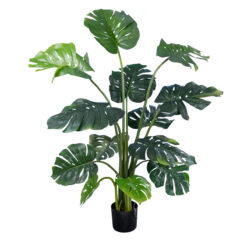 Alternative view of GloboStar® Artificial Garden MONSTERA PLANT 20003 - Τεχνητό Διακοσμητικό Φυτό Μονστέρα Υ150cm
