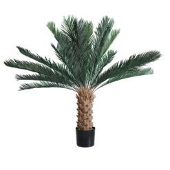 Alternative view of GloboStar® Artificial Garden CYCADS 20022 Τεχνητό Διακοσμητικό Φυτό Αρωματική Κύκας Υ120cm