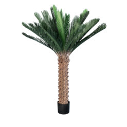 Alternative view of GloboStar® Artificial Garden CYCADS 20023 Τεχνητό Διακοσμητικό Φυτό Αρωματική Κύκας Υ140cm
