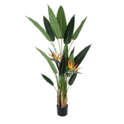 Alternative view of GloboStar® Artificial Garden STRELITZIA REGINAE 20032 Τεχνητό Διακοσμητικό Φυτό Στρελίτσια - Πουλί του Παραδείσου Υ140cm