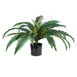 Alternative view of GloboStar® Artificial Garden FERN 20058 Τεχνητό Διακοσμητικό Φυτό Φτέρη Υ40cm