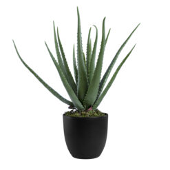 Alternative view of GloboStar® Artificial Garden ALOE 20065 Τεχνητό Διακοσμητικό Φυτό Αλόη Υ50cm