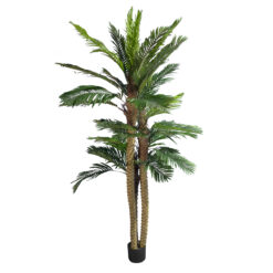 Alternative view of GloboStar® Artificial Garden COCONUT PALM TREE 20087 Τεχνητό Διακοσμητικό Φυτό Φοινικόδεντρο Κοκοφοίνικας Υ350cm