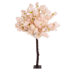 Alternative view of GloboStar® Artificial Garden SALMON CHERRY BLOSSOM TREE 20139 Τεχνητό Διακοσμητικό Δέντρο Σομόν Κερασιά Υ160cm