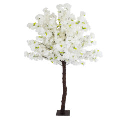 Alternative view of GloboStar® Artificial Garden BIANCA CHERRY BLOSSOM TREE 20141 Τεχνητό Διακοσμητικό Δέντρο Λευκή Κερασιά Υ160cm