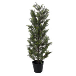Alternative view of GloboStar® Artificial Garden LEMON CYPRESS 20151 Τεχνητό Διακοσμητικό Φυτό Λεμονόκυπάρισσο Υ120cm