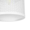 GLOBOSTAR® NETO 201-0129 Μοντέρνο Κρεμαστό Φωτιστικό Οροφής με Ντουί 1 x E27 AC 220-240V IP20 – Χρυσό & Λευκό – Μ18 x Π18 x Υ70cm