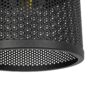 GLOBOSTAR® NETO 201-0130 Μοντέρνο Κρεμαστό Φωτιστικό Οροφής με Ντουί 1 x E27 AC 220-240V IP20 – Χρυσό & Μαύρο – Μ18 x Π18 x Υ70cm