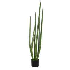 Alternative view of GloboStar® Artificial Garden SANSEVIERIA CYLINDRICA 20210 Τεχνητό Διακοσμητικό Φυτό Σανσεβιέρια Υ120cm