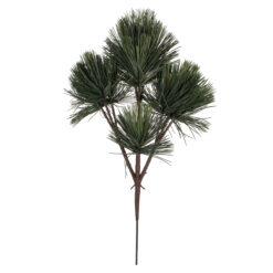Alternative view of GloboStar® Artificial Garden PINUS MASSONIANA BRANCH 20219 Τεχνητό Διακοσμητικό Κλαδί Πεύκου Π50 x Υ70cm