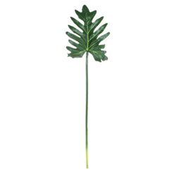 Alternative view of GloboStar® Artificial Garden TARO LEAF 20220 Τεχνητό Διακοσμητικό Φύλο Κολοκασίας Π32 x Υ87cm