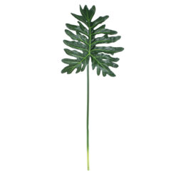 Alternative view of GloboStar® Artificial Garden TARO LEAF 20221 Τεχνητό Διακοσμητικό Φύλο Κολοκασίας Π24 x Υ84cm