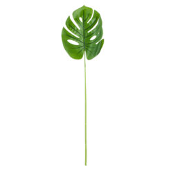 Alternative view of GloboStar® Artificial Garden MONSTERA LEAF 20223 - Τεχνητό Διακοσμητικό Φύλο Μονστέρας Π16 x Υ76cm