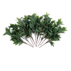 Alternative view of GloboStar® Artificial Garden LAURUS NOBILIS BRANCH 20225 10 x Τεχνητά Διακοσμητικά Κλαδία Δάφνης Π45 x Υ60cm
